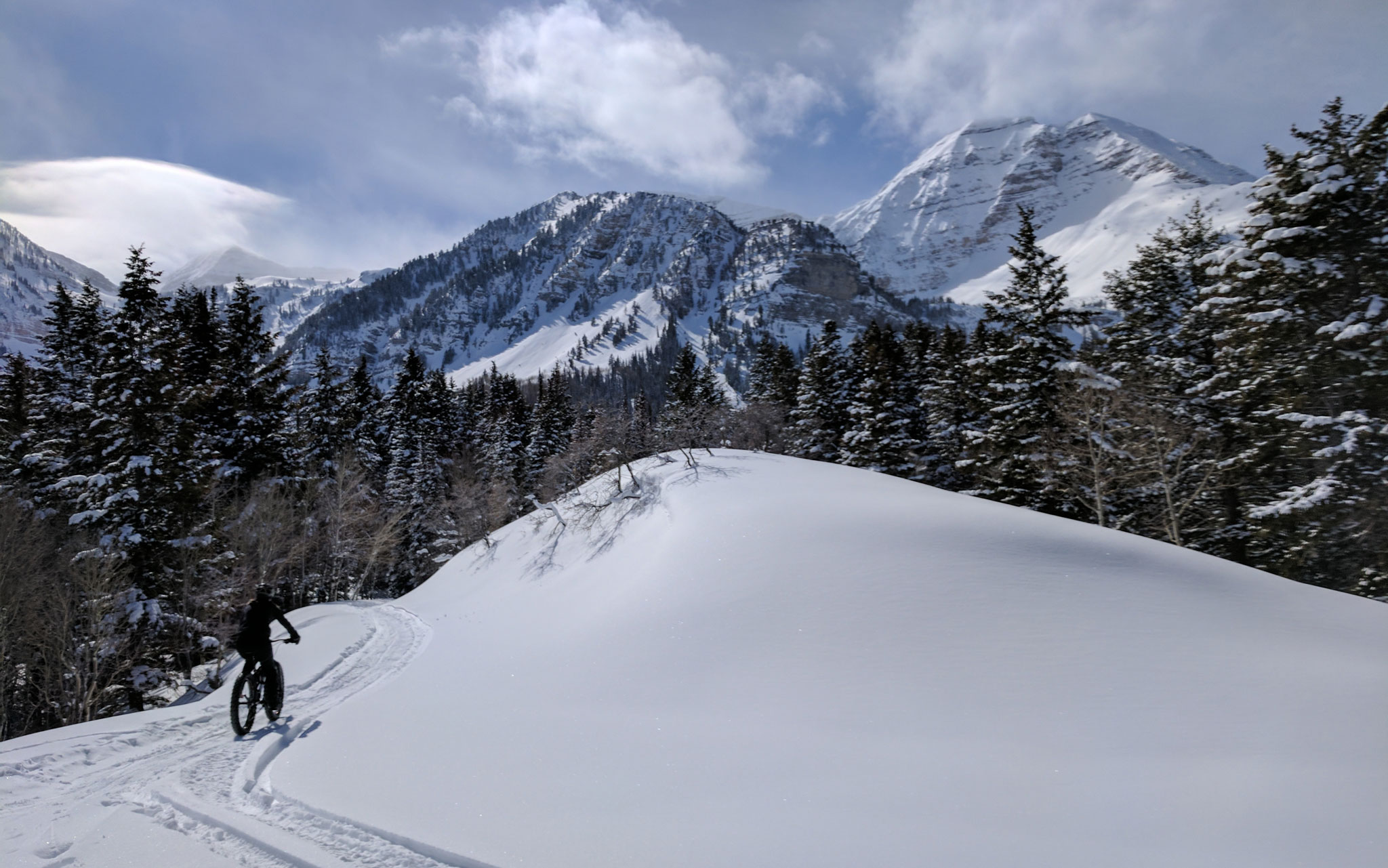 groomed singletrack fat bike trails