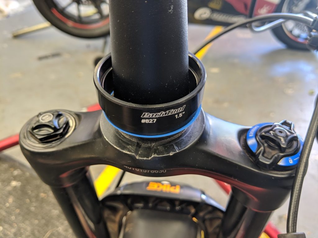 Park Tool Crown Race Setting Tool lower fork race installation