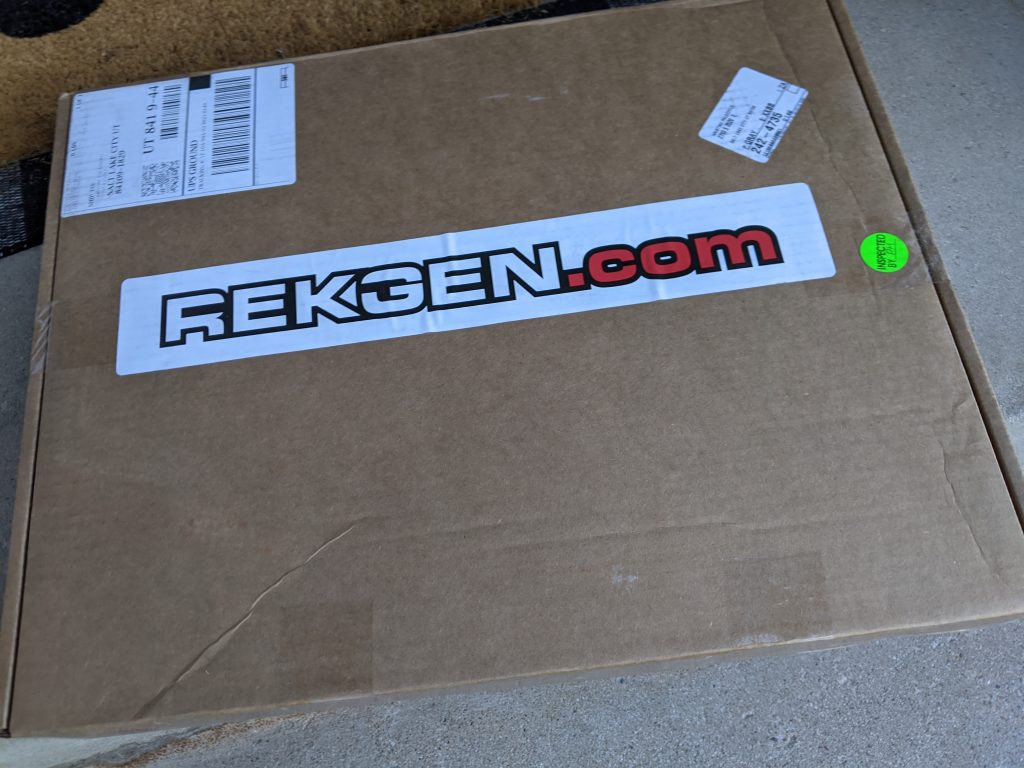 Rek Gen Mud Flaps in the box